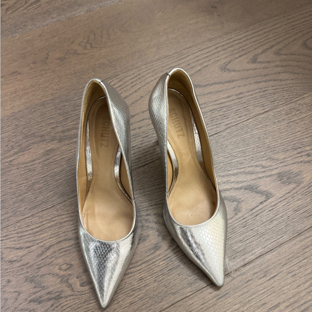 Silver pumps - Picture 4 of 4
